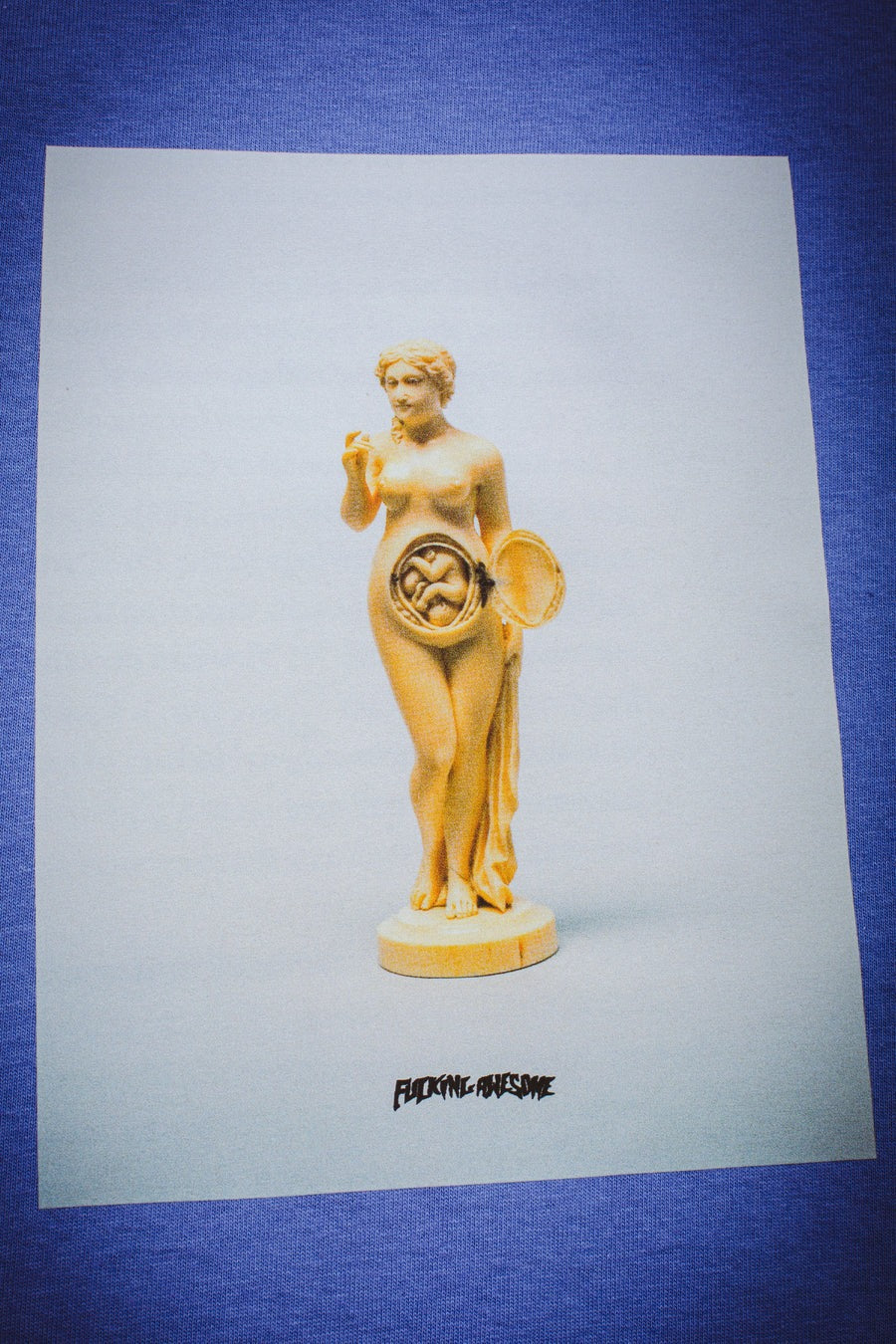 FUCKING AWESOME 2025 Statue Short Sleeve Tee Violet