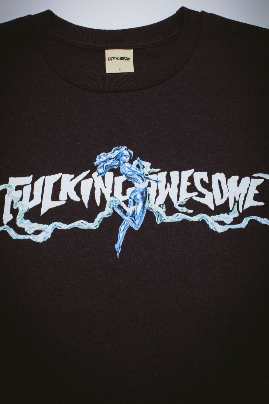 FUCKING AWESOME Baskin Ribbons Short Sleeve Tee Black