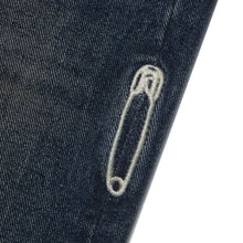 Carica l&#39;immagine nel visualizzatore di Gallery, DEVA STATES Grit Dirty Wash Denim Pants Washed Blue
