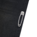 DEVA STATES Grit Dirty Wash Denim Pants Washed Black