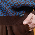 QUASI Trig Sweater Blue
