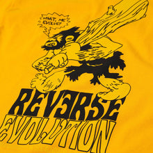 Load image into Gallery viewer, PLAYDUDE Reverse Evolution Tee Gold
