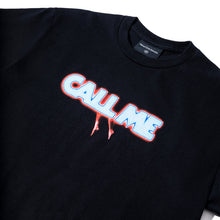 Load image into Gallery viewer, CALL ME 917 Let&#39;s Talk Tee Black
