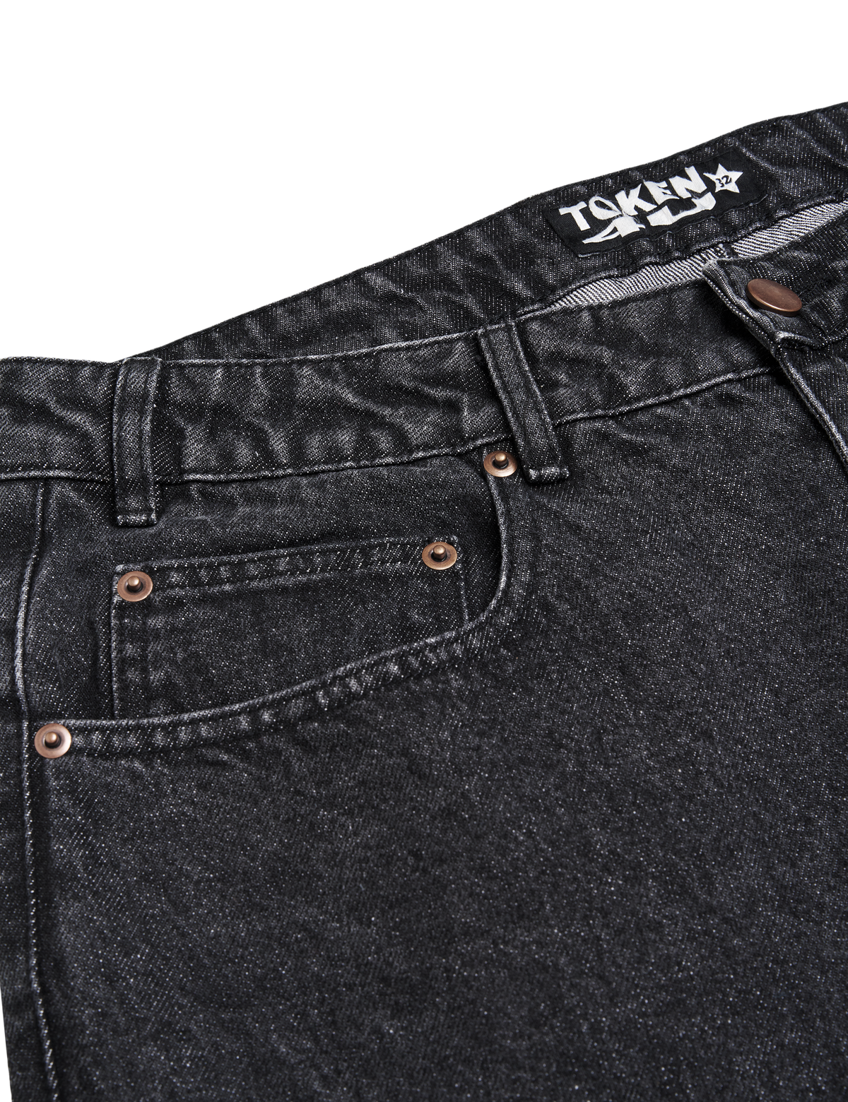 TOKEN 4U Alphabet City Jeans Peace Blade
