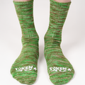 TOKEN 4U Angelic Socks Space Knit Green