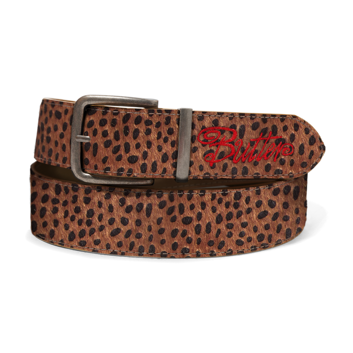 BUTTER GOODS Animal Hide Belt Deer