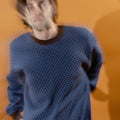 QUASI Trig Sweater Blue