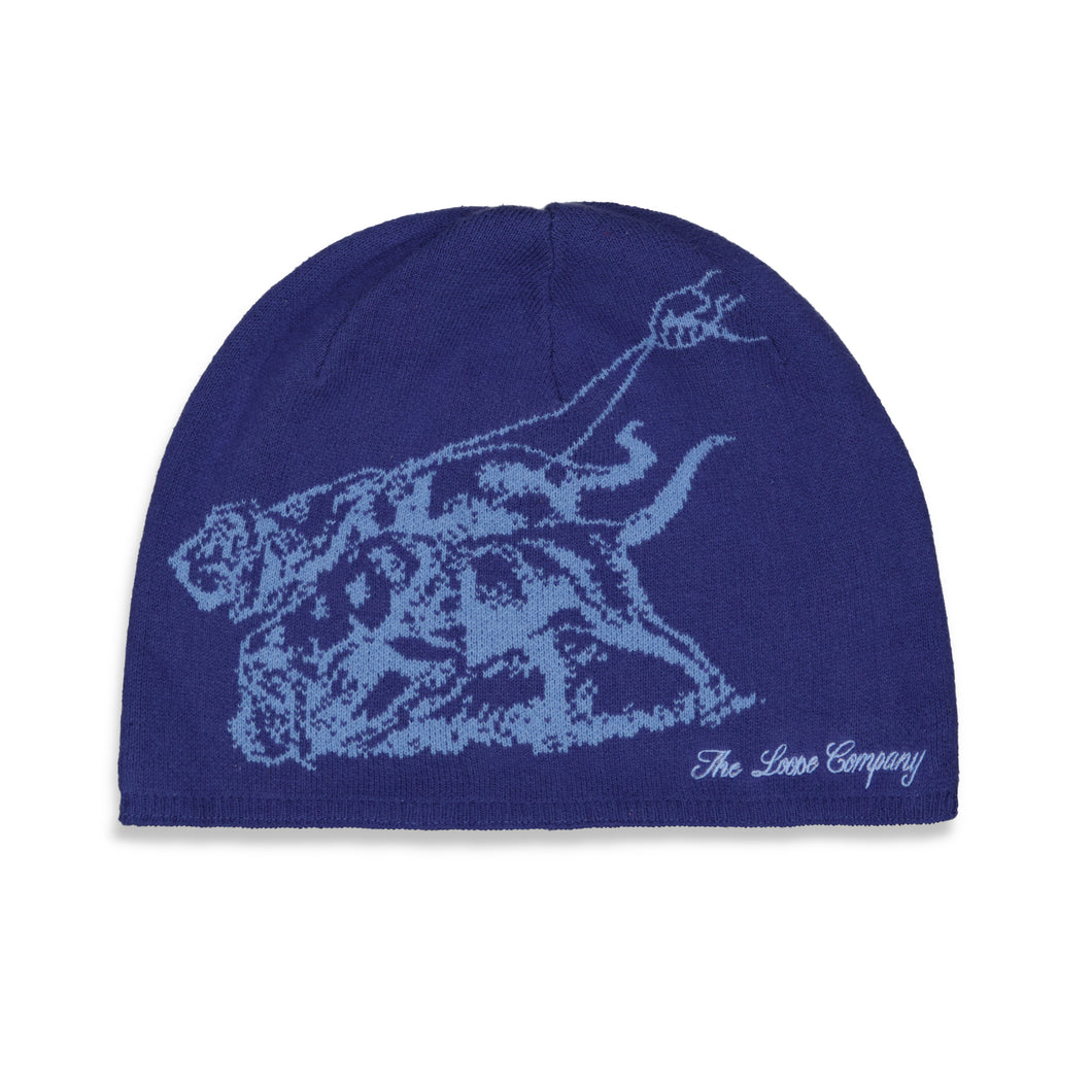 THE LOOSE COMPANY Bloodhound Beanie Blue