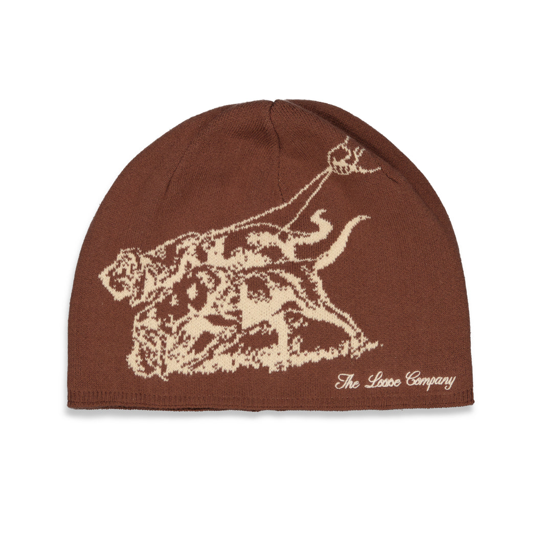 THE LOOSE COMPANY Bloodhound Beanie Brown