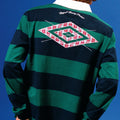 BUTTER GOODS x UMBRO Victory Rugby Polo Navy/Forest