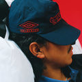BUTTER GOODS x UMBRO Victory 5 Panel Cap Navy