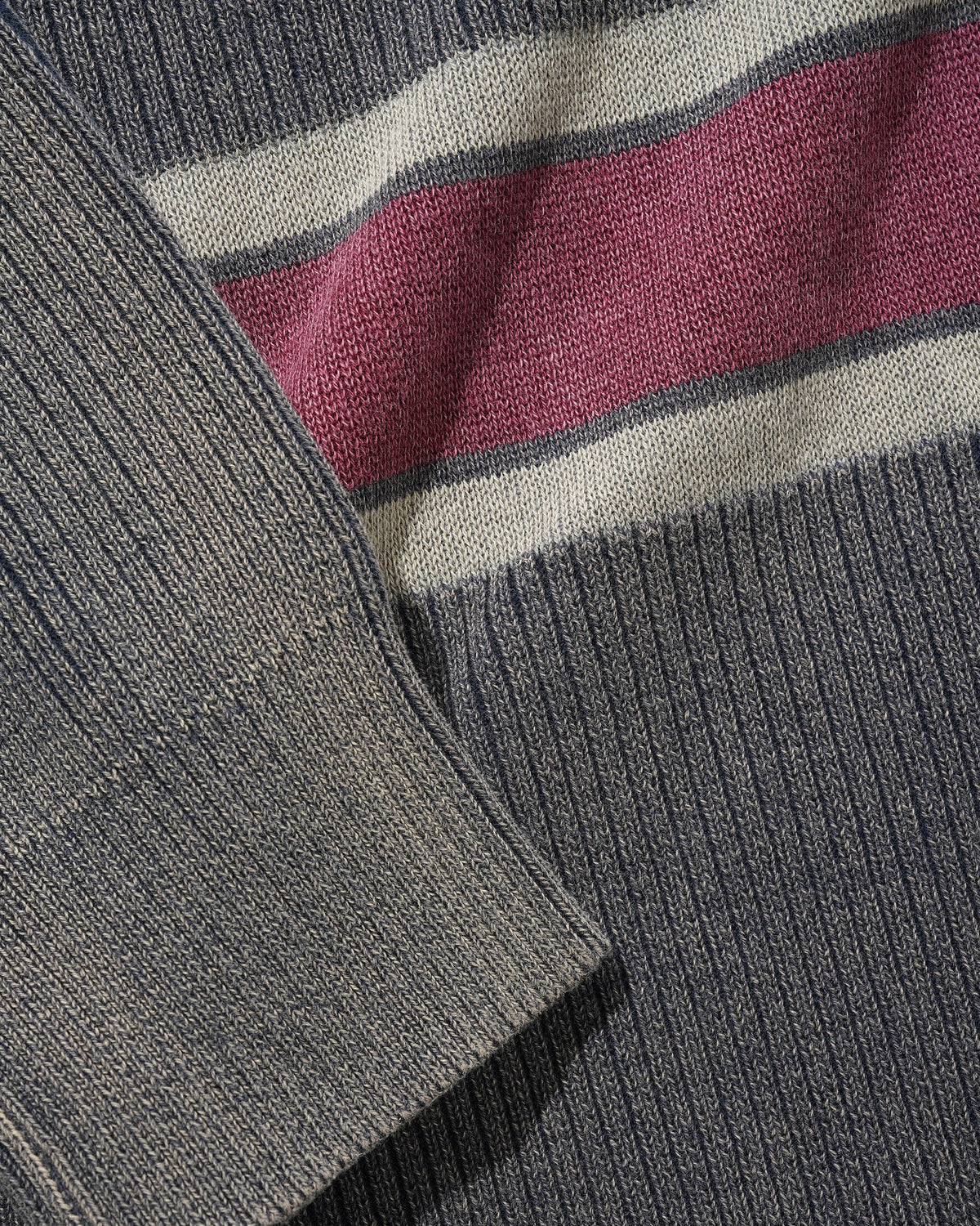 BUTTER GOODS Break Knit Sweater Washed Navy