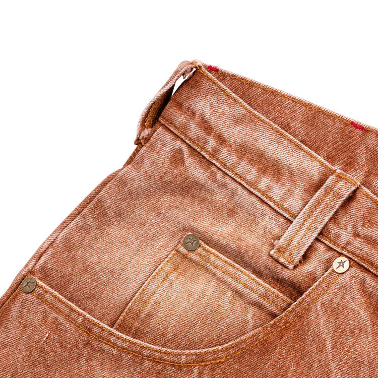 CARPET COMPANY Aged C-Star Jeans Brown