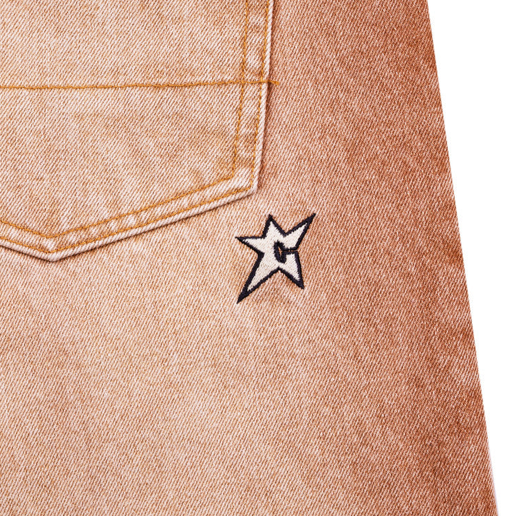 CARPET COMPANY Aged C-Star Jeans Brown
