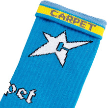 Lade das Bild in den Galerie-Viewer, CARPET COMPANY C-Star Sock Blue
