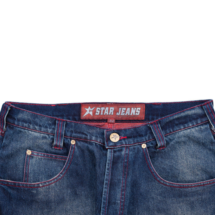 CARPET COMPANY Aged C-Star Jeans Blue