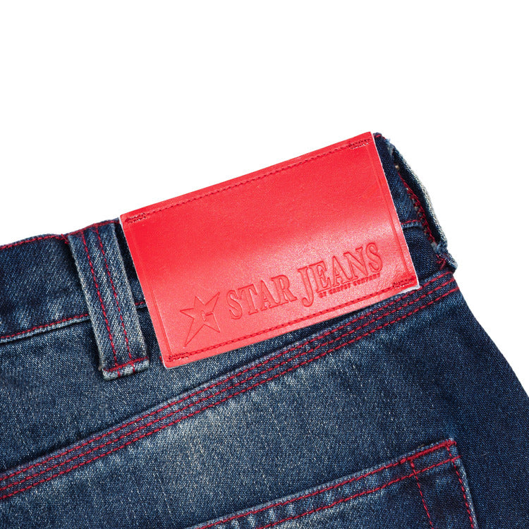 CARPET COMPANY Aged C-Star Jeans Blue