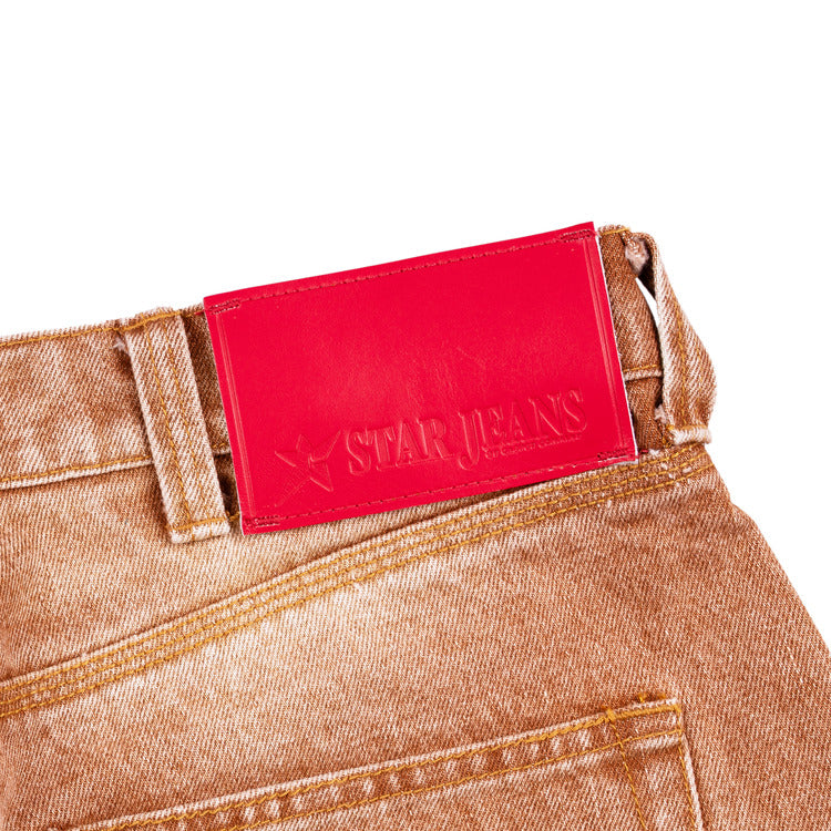 CARPET COMPANY Aged C-Star Jeans Brown