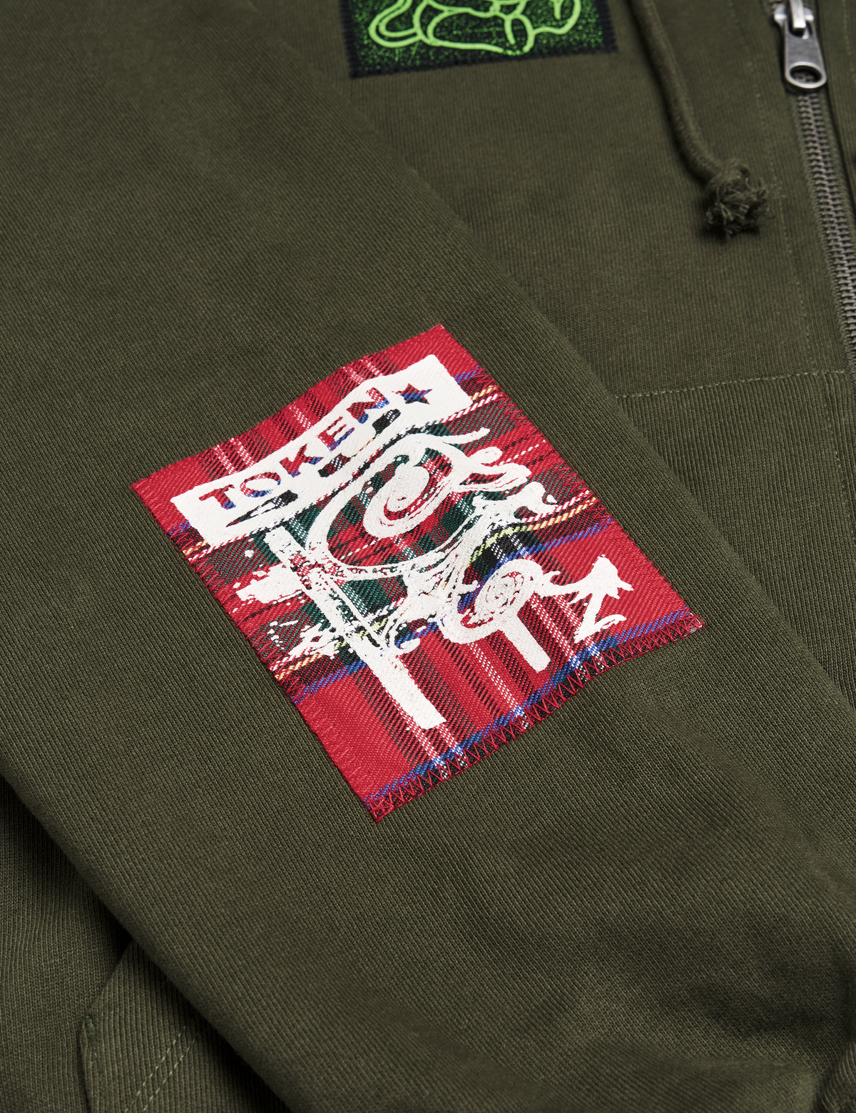 TOKEN 4U Carly 2- Way Zip Hoodie Trench