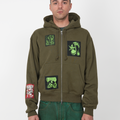 TOKEN 4U Carly 2- Way Zip Hoodie Trench