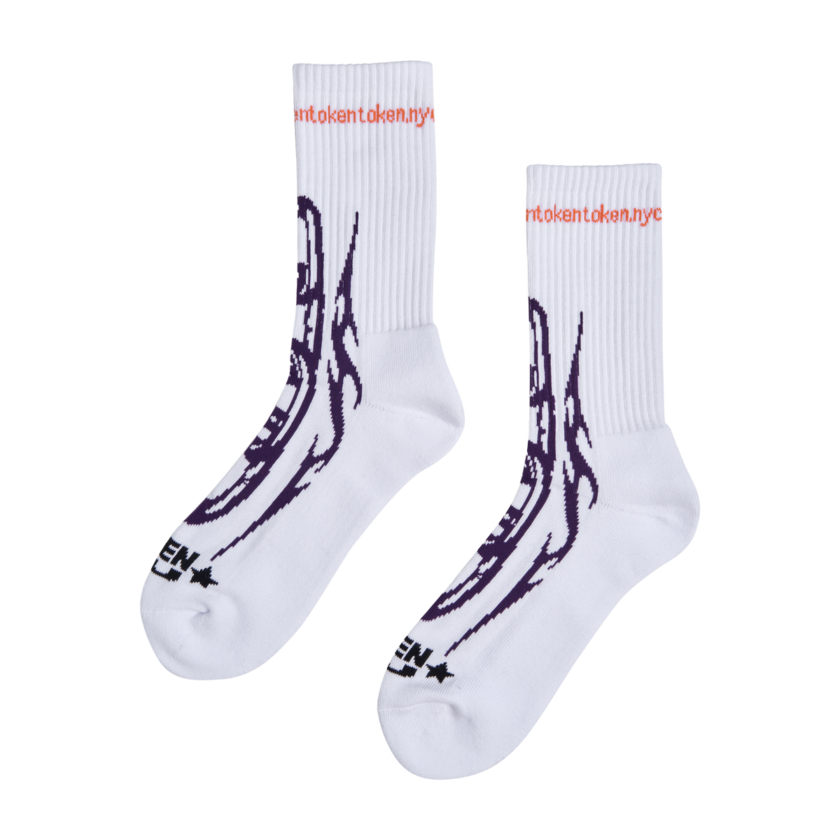 TOKEN 4U Chains Socks White