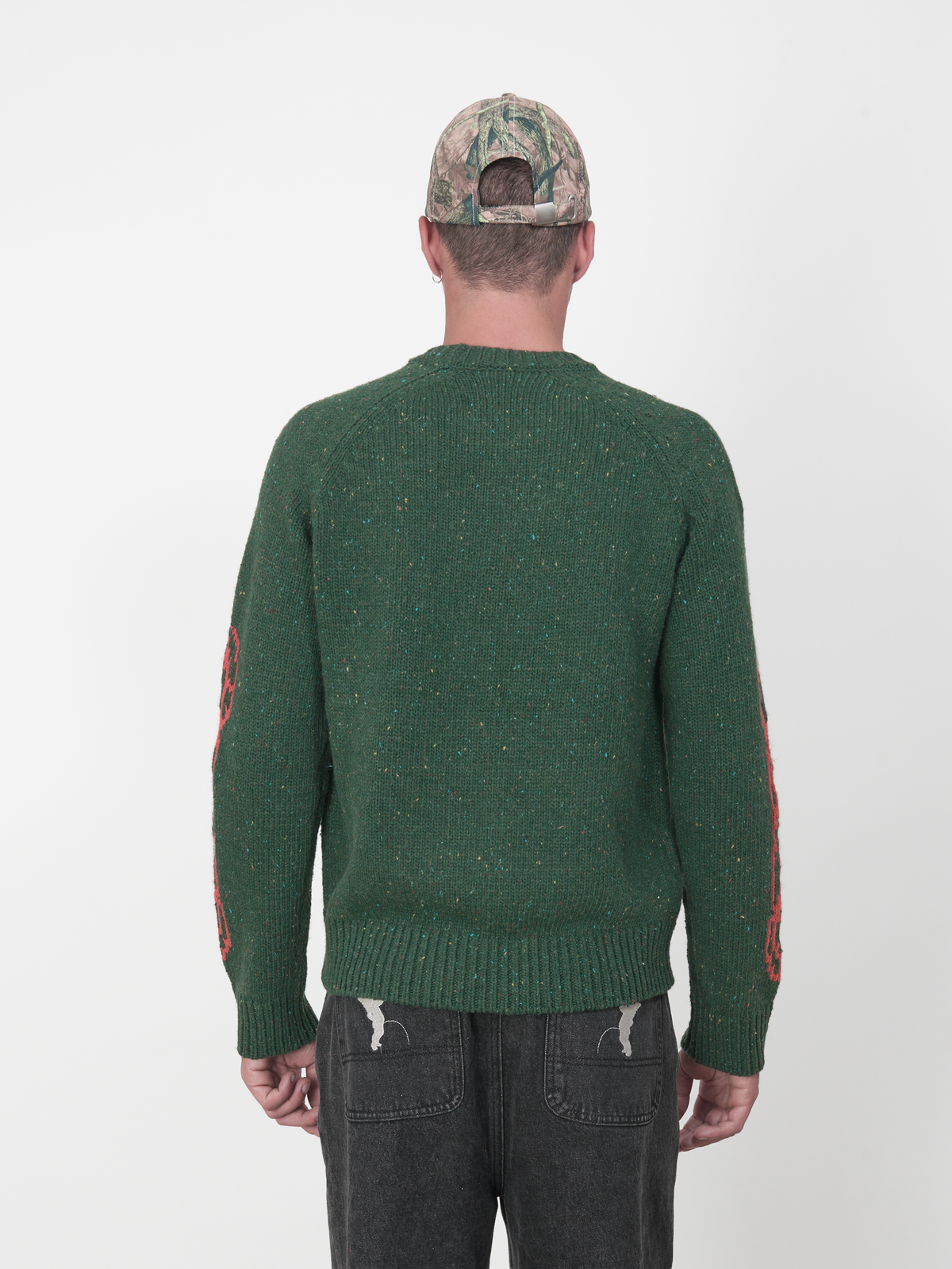 TOKEN 4U Chains Sweater Dark Green