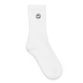 CIVILIST Mono Smiler Socks White