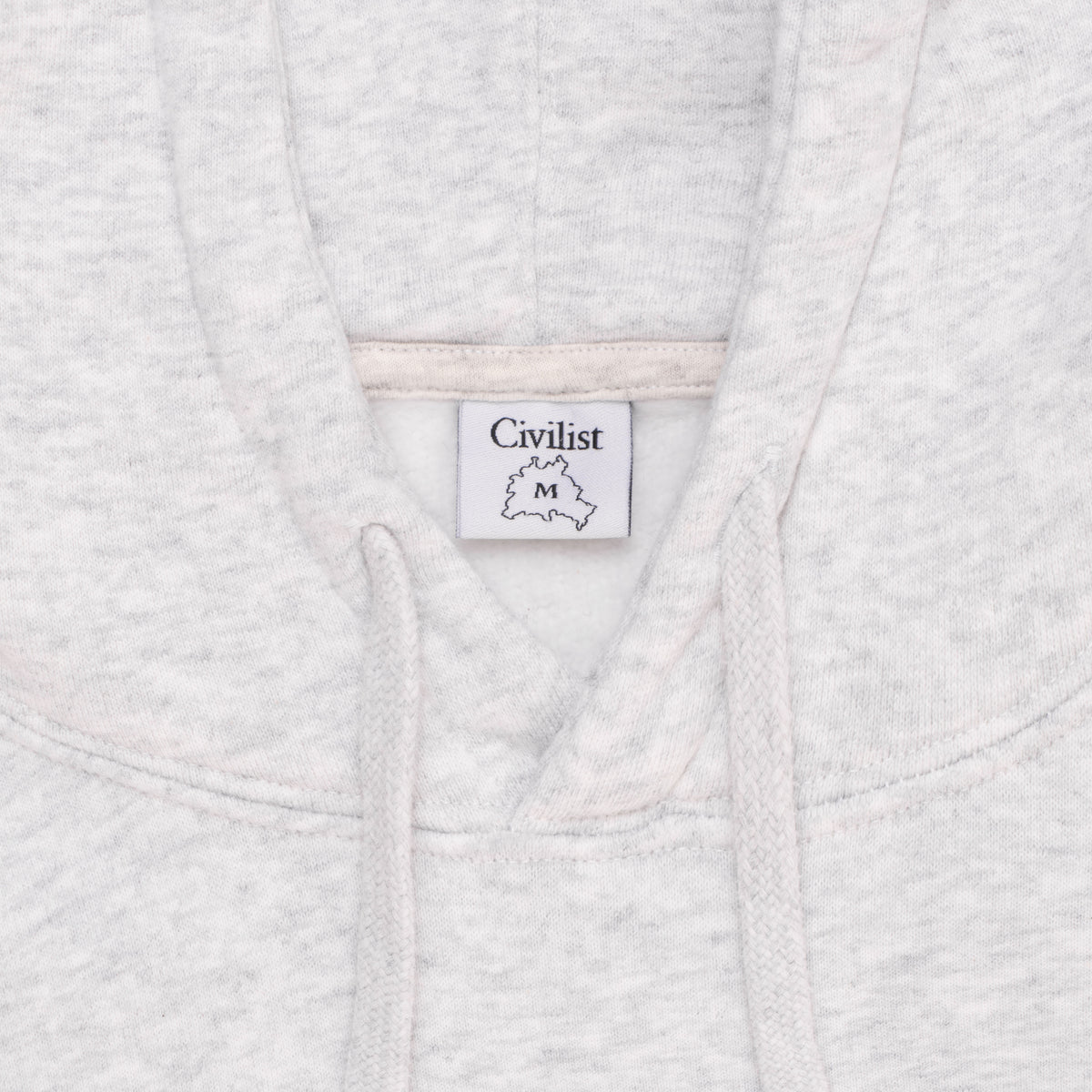 CIVILIST Spike Hood Light Heather Grey