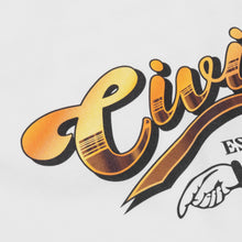 將圖片載入圖庫檢視器 CIVILIST Cheers Tee White
