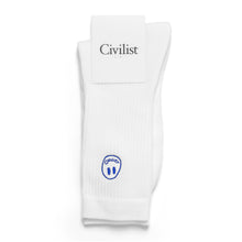 將圖片載入圖庫檢視器 CIVILIST MIni Smiler Socks White/Royal
