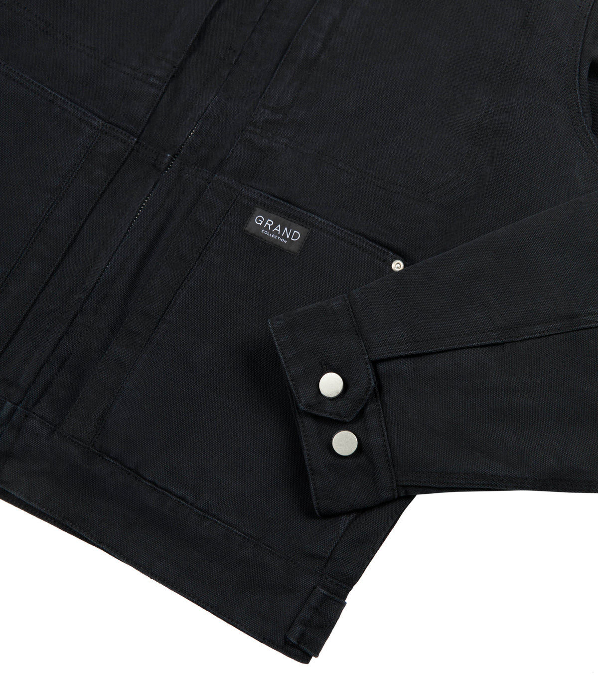 GRAND COLLECTION Connor Work Jacket Black