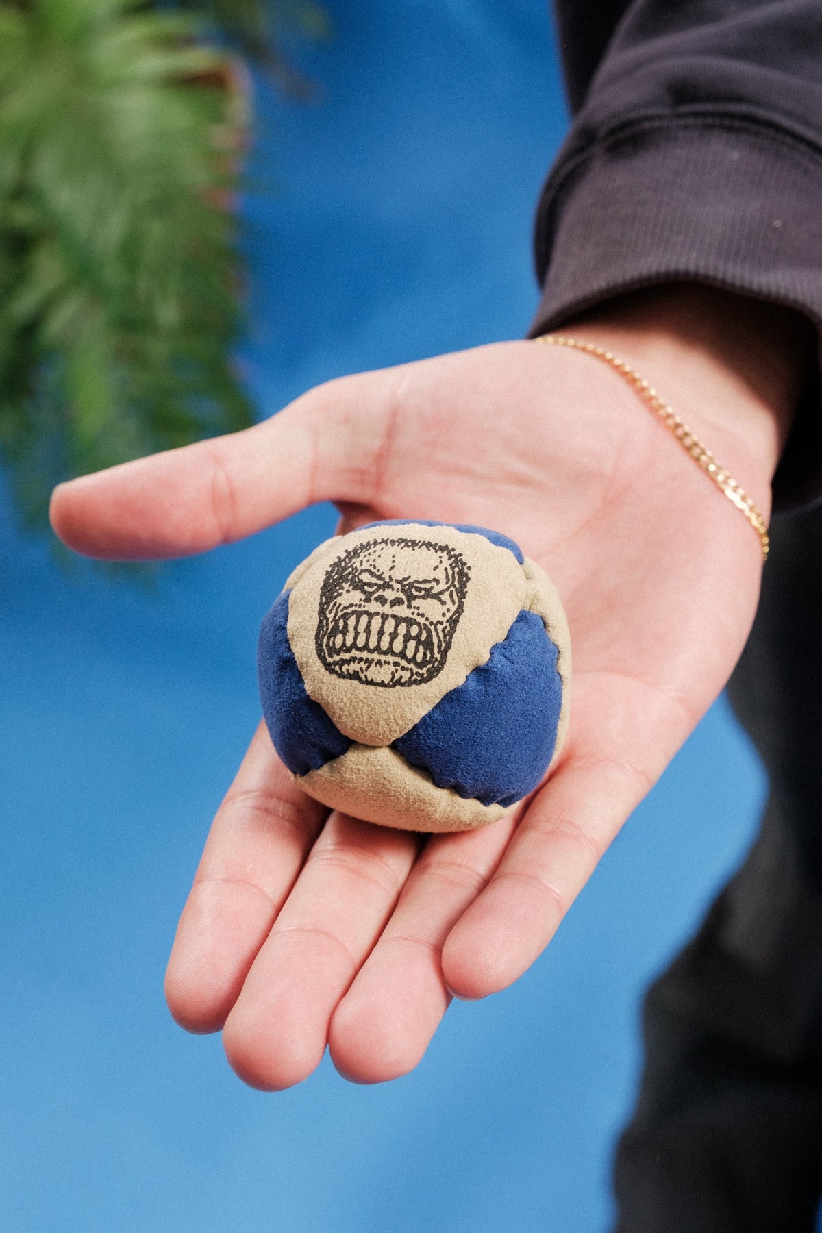 QUASI Meathead Footbag Blue/White