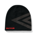 BUTTER GOODS x UMBRO Diamond Skully Beanie Black