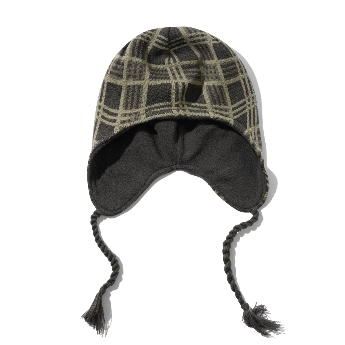 BUTTER GOODS Ear Flap Beanie Plaid