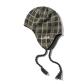 BUTTER GOODS Ear Flap Beanie Plaid