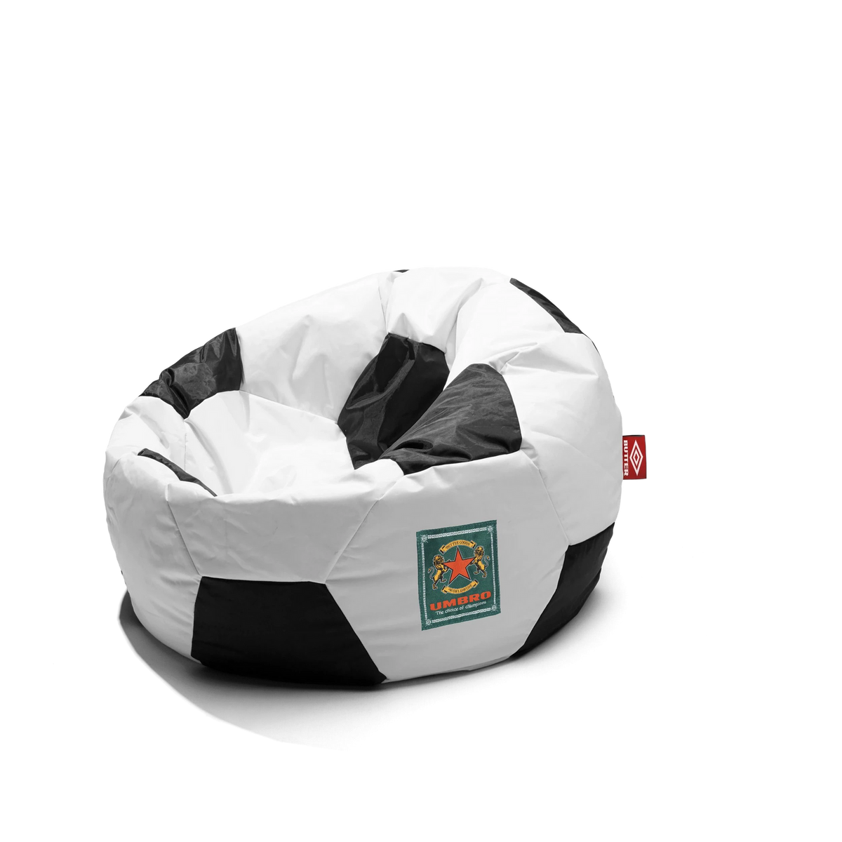 BUTTER GOODS x UMBRO Football Beanbag Black/White