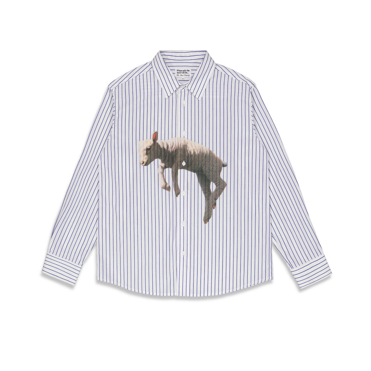 THE LOOSE COMPANY TLC x GAG Lamb Shirt Blue & Cream