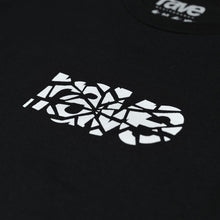 Load image into Gallery viewer, RAVE Glass Tee Black
