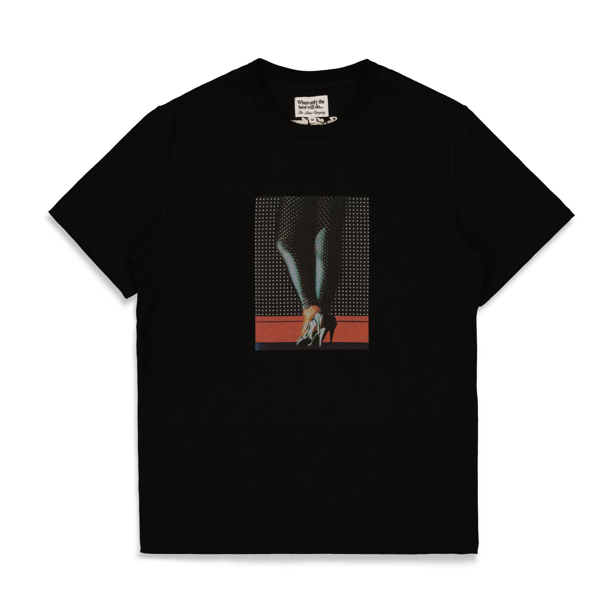 THE LOOSE COMPANY Heels Tee Black
