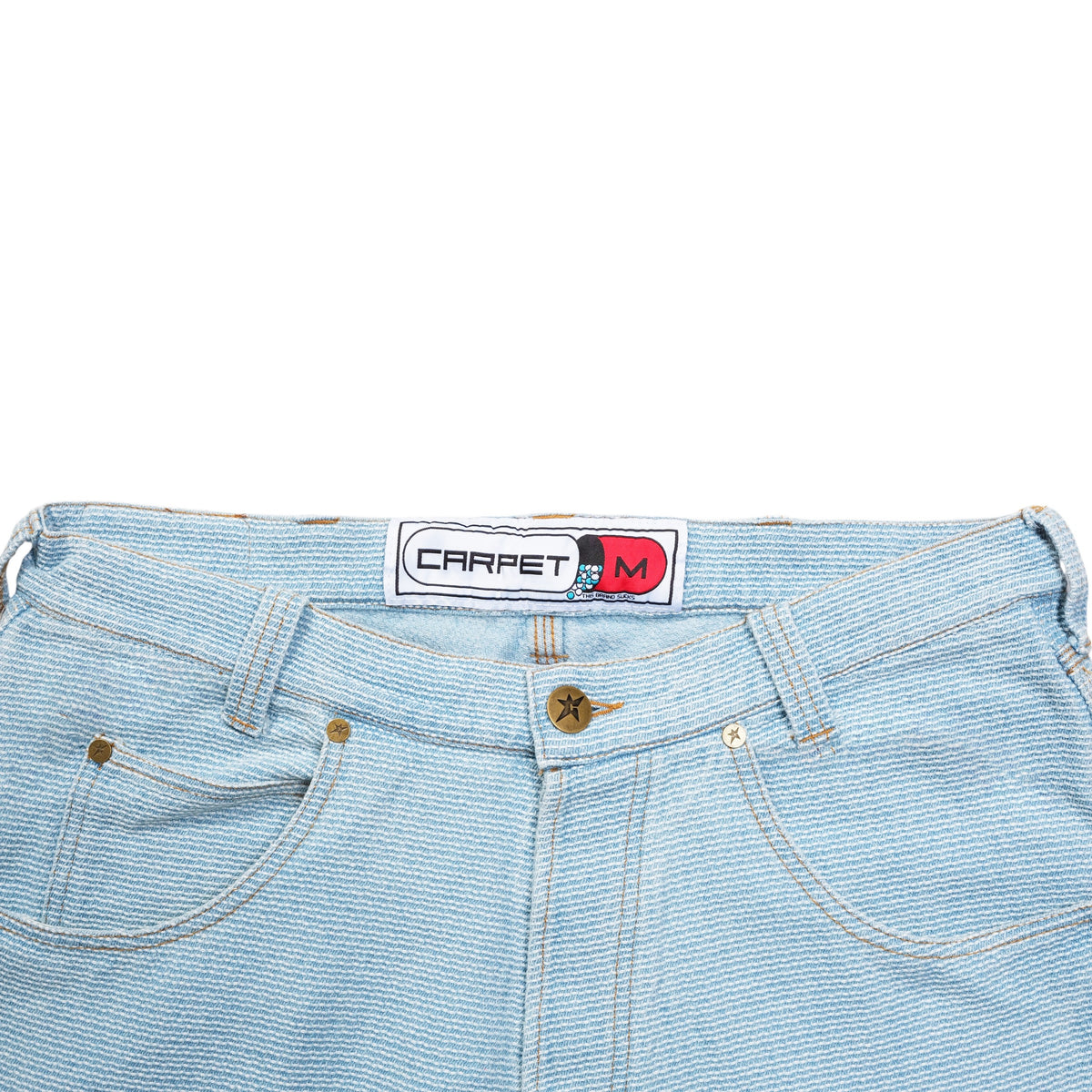 CARPET COMPANY Interlock Stitch Denim
