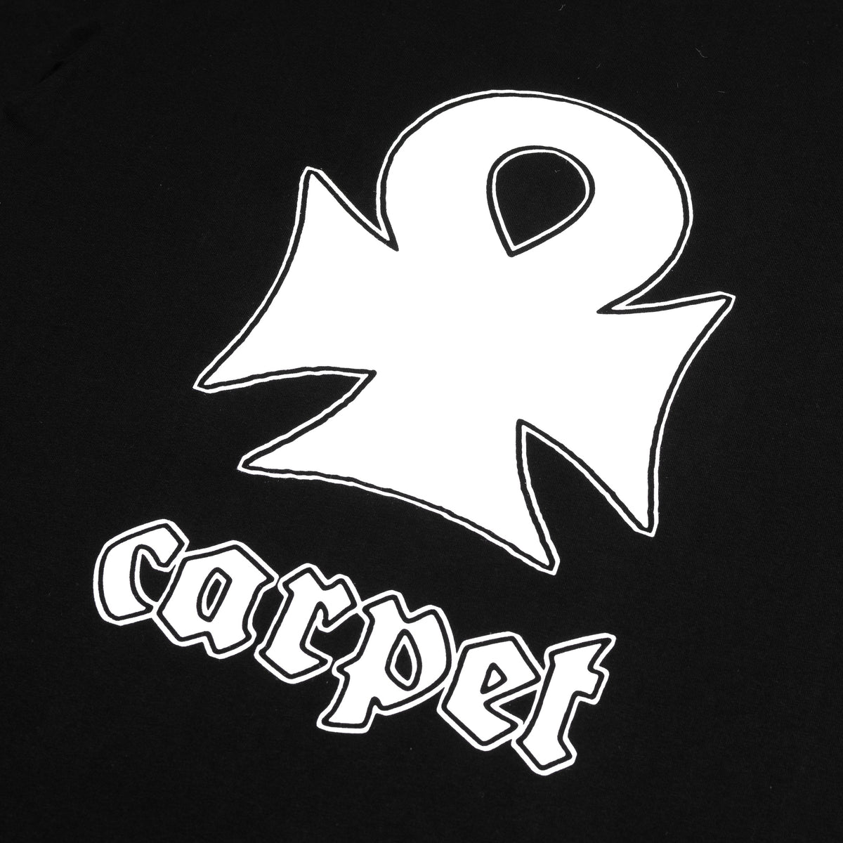 CARPET COMPANY Iron Ankh Tee Black