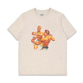 THE LOOSE COMPANY Left Hook Tee Heather Grey