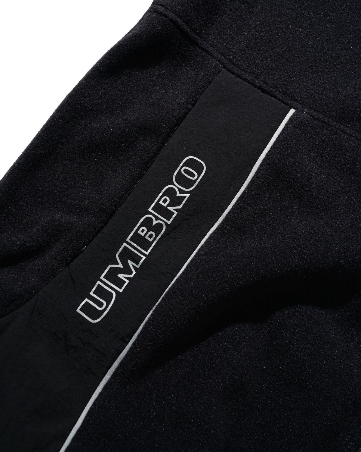BUTTER GOODS x UMBRO Polartec Zip-Thru Jacket Black