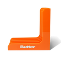 BUTTER GOODS Record Holder Orange