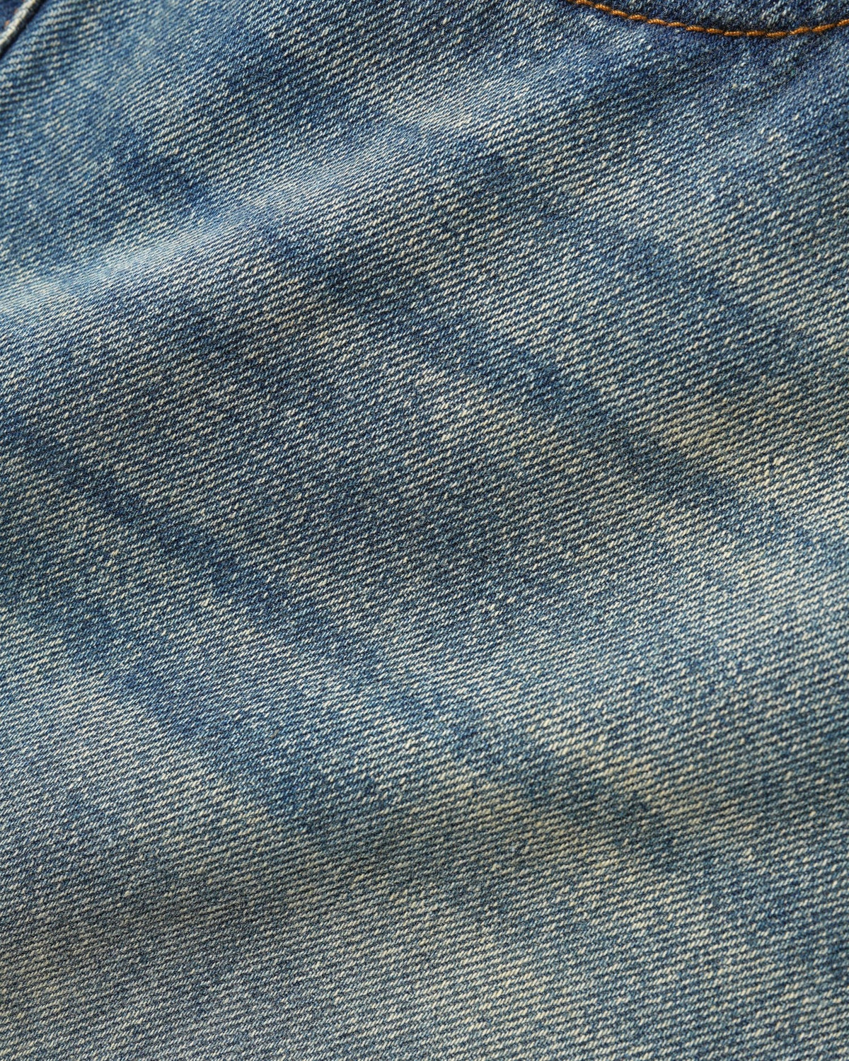 BUTTER GOODS Relaxed Denim Jeans Distressed Mid Blue
