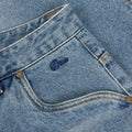 DIME Classic Denim Shorts Sandblasted Indigo