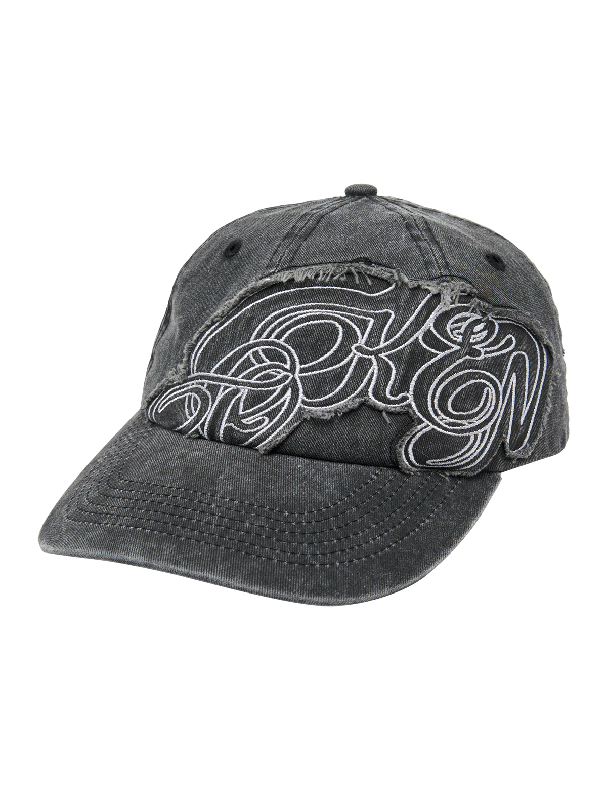TOKEN 4U Sonic Cap Washed Black