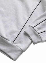 Cargar imagen en el visor de la galería, GRAND COLLECTION Quarter Zip Sweatshirt Ash Grey
