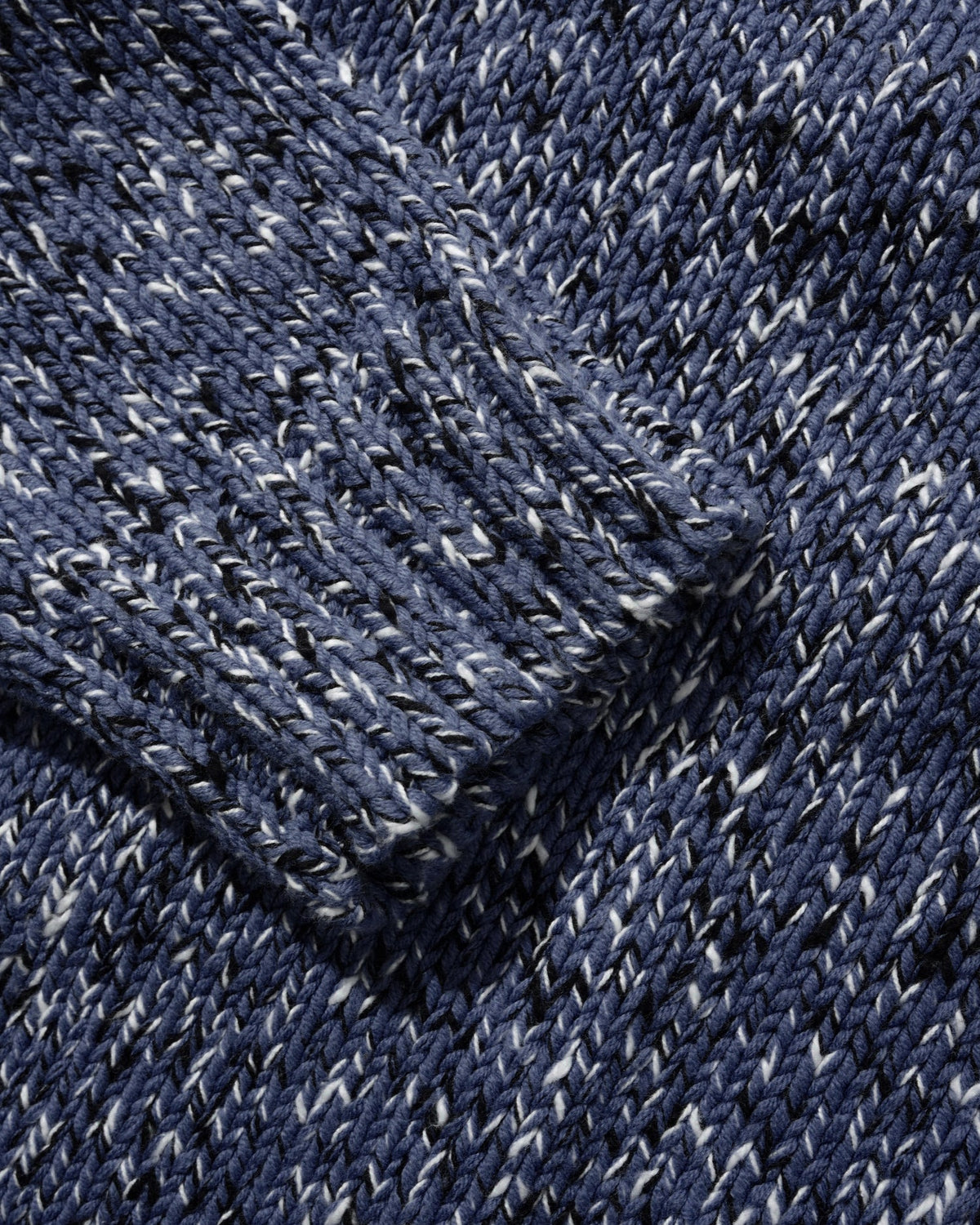 BUTTER GOODS Speckle Knit Sweater Navy