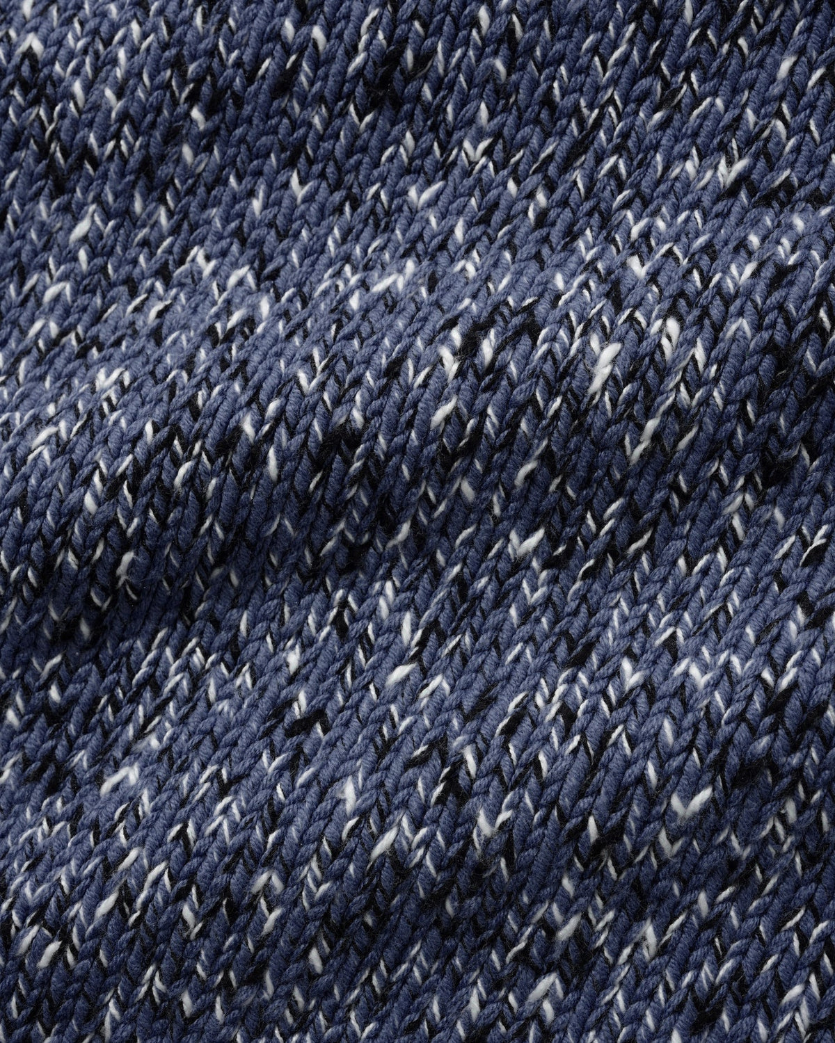 BUTTER GOODS Speckle Knit Sweater Navy